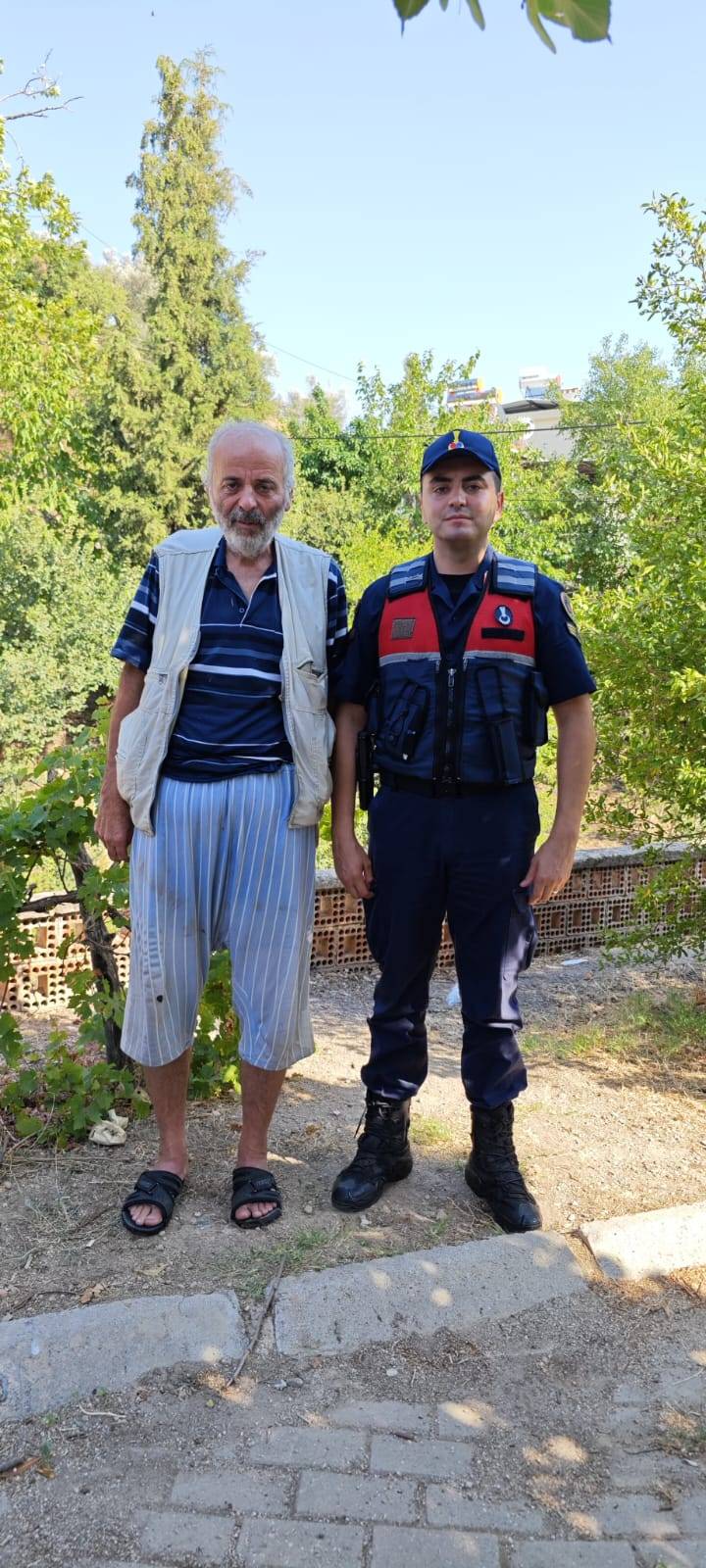 Kaybolan zihinsel engelli adam ormanda bulundu