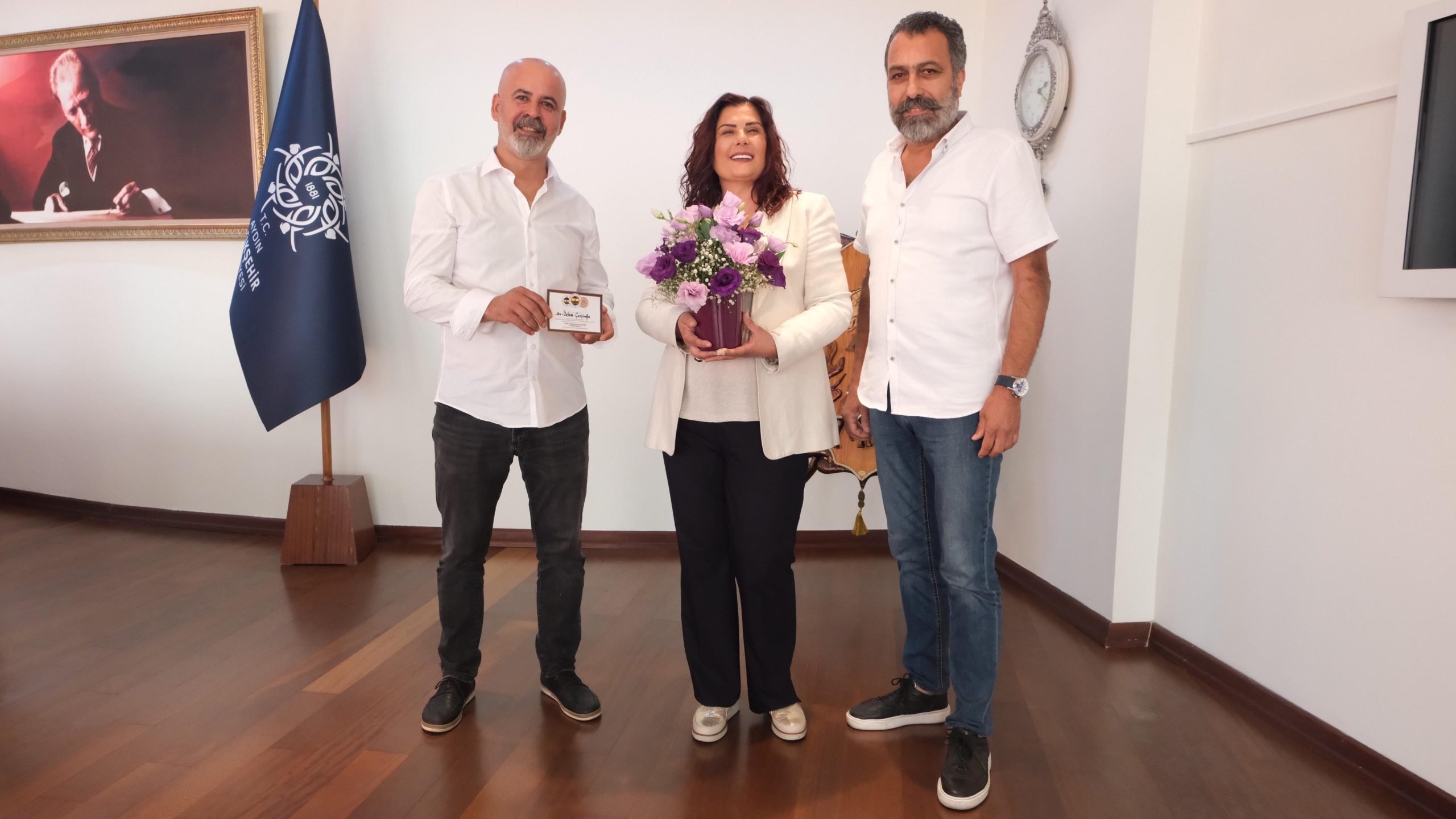 Başkan Çerçioğlu’na Fenerbahçelilerden ziyaret