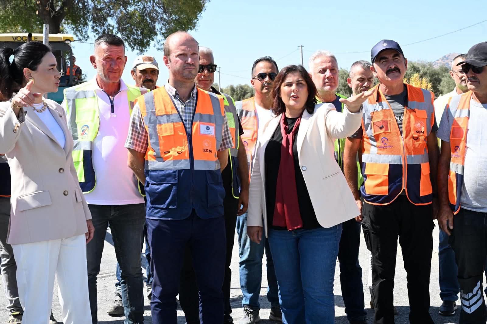 Başkan Çerçioğlu çalışmaları yerinde inceledi