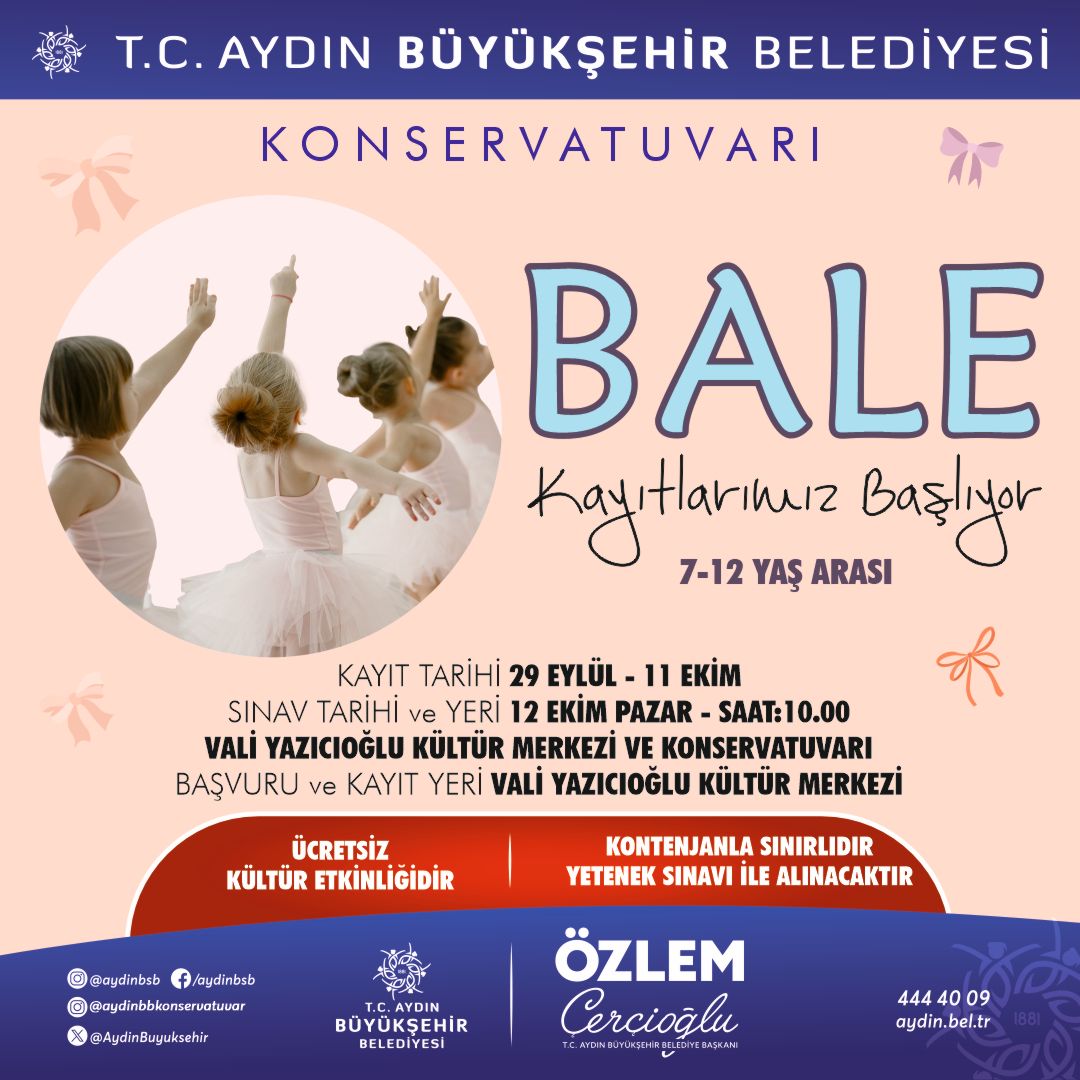 Başkan Çerçioğlu: Aydınlı çocuklar sanatla büyüyor