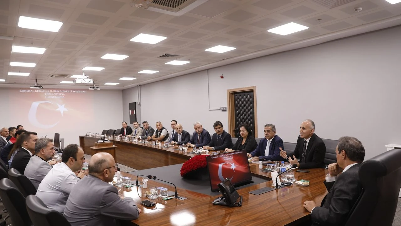 Aydın’da kuraklıkla mücadele masaya yatırıldı