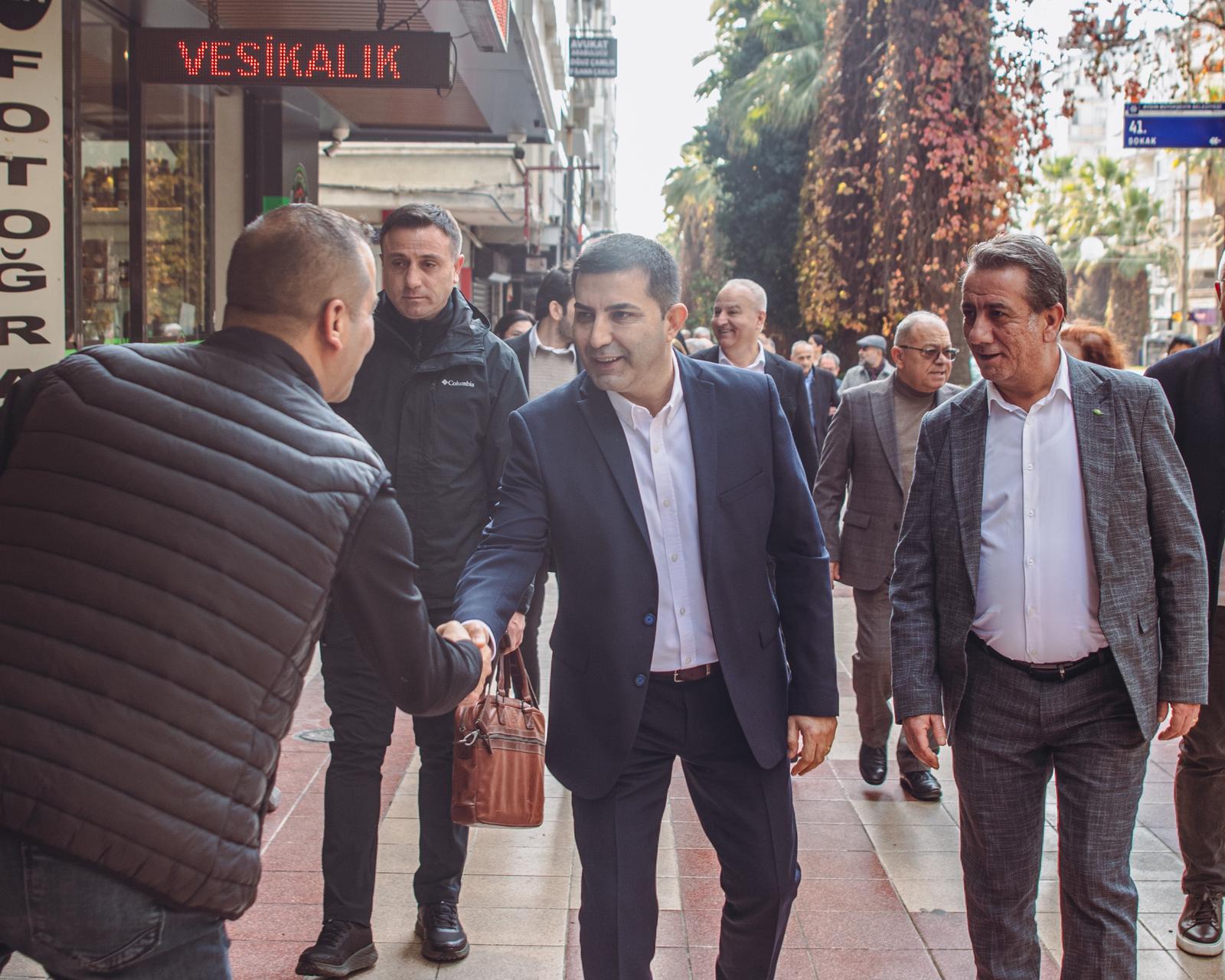 CHP Aydın örgütü sahada: Esnafın ve vatandaşın nabzı tutuldu