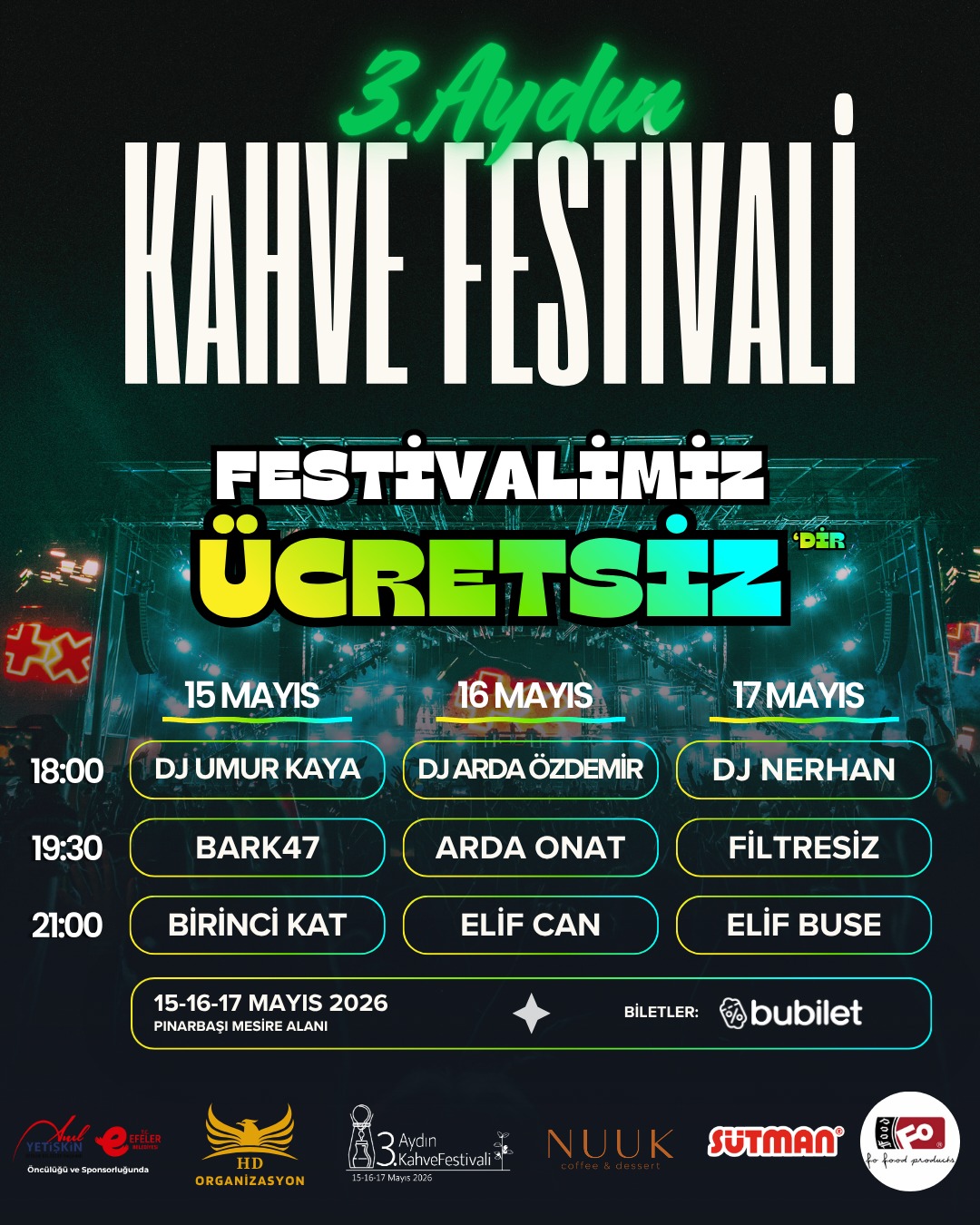 Aydın’da kahve festivali coşkusu başlıyor