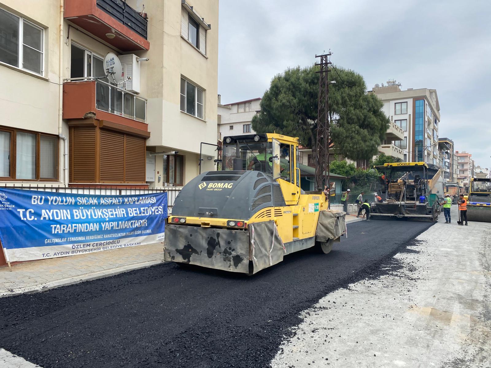 Başkan Çerçioğlu Aydın’ın tüm ilçelerinde ulaşım yatırımlarını sürdürüyor