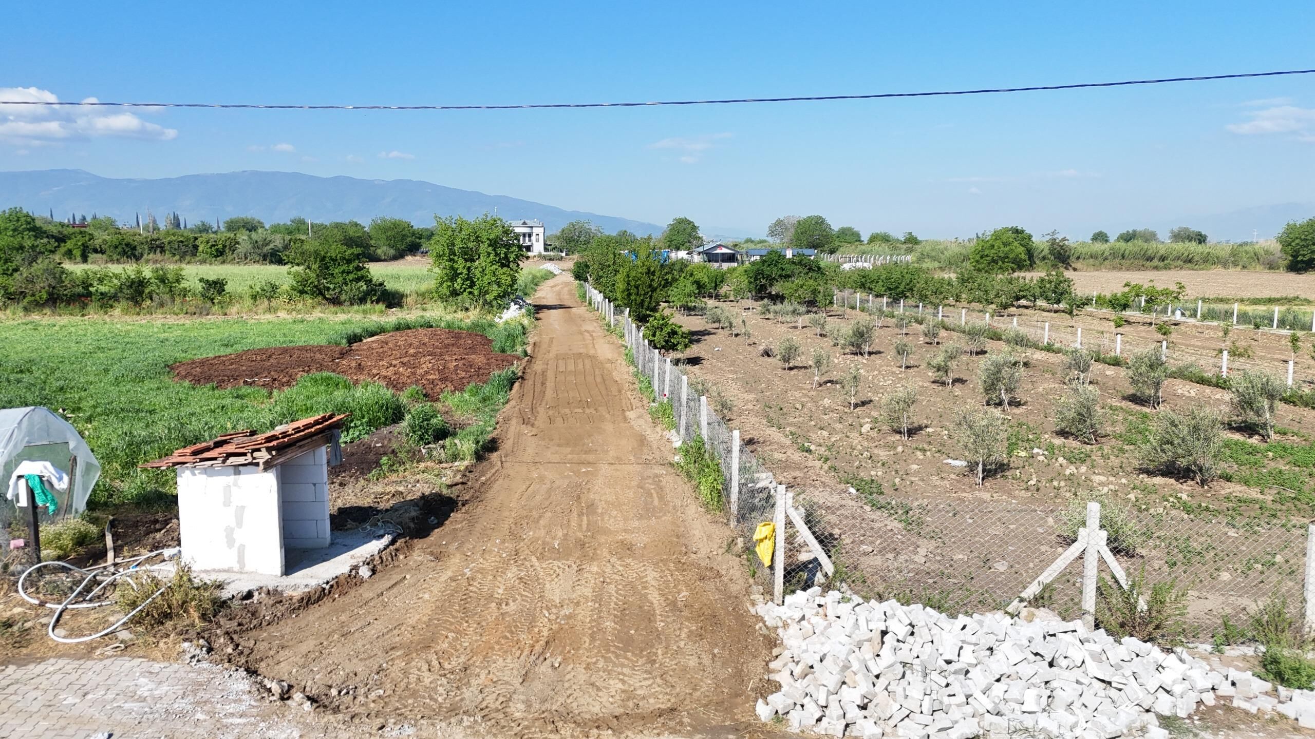 Nazilli’de yol olmayan alan ulaşıma açılıyor