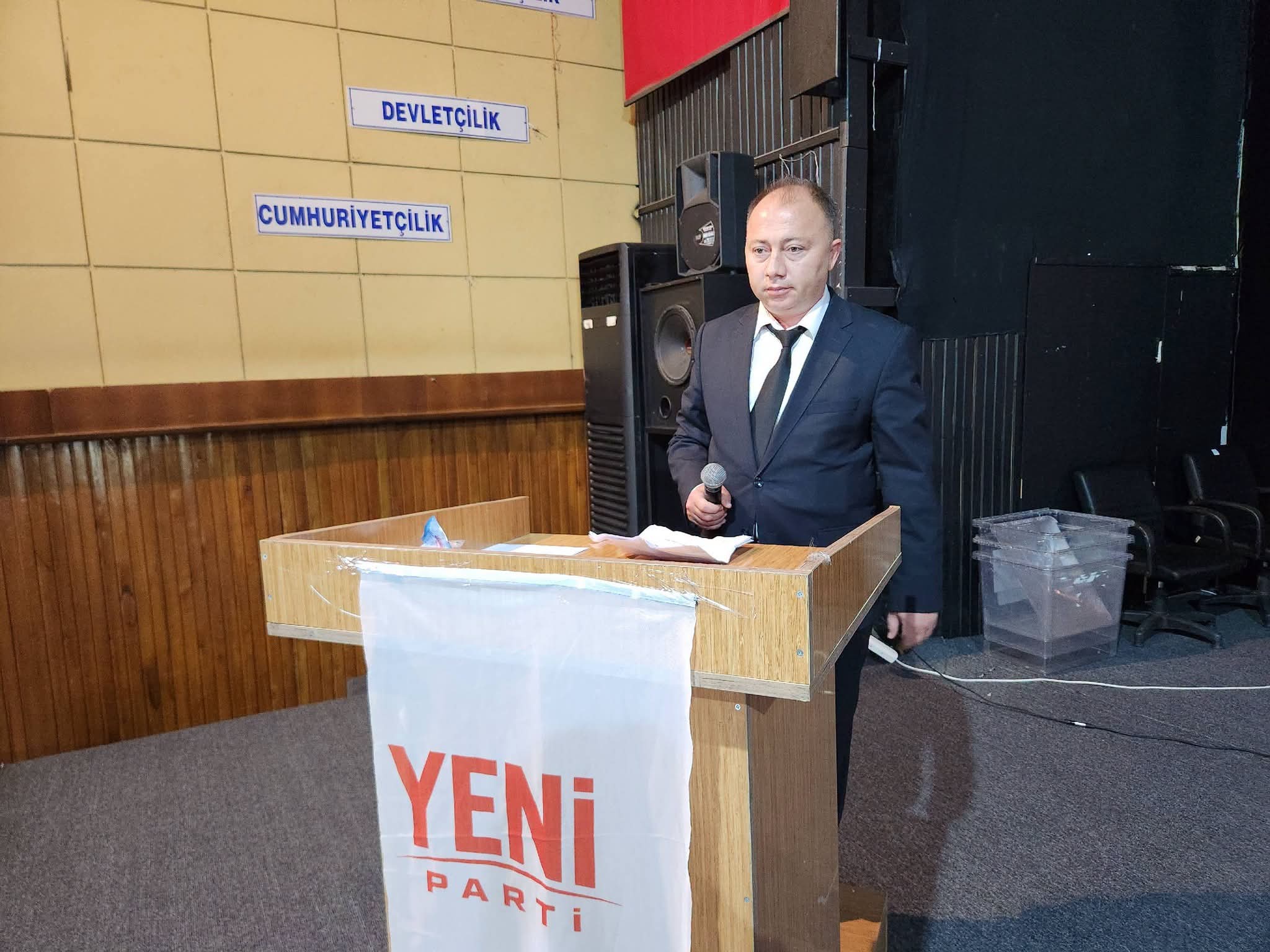Yeni Parti Çine’de Başkan Mustafa Demir oldu