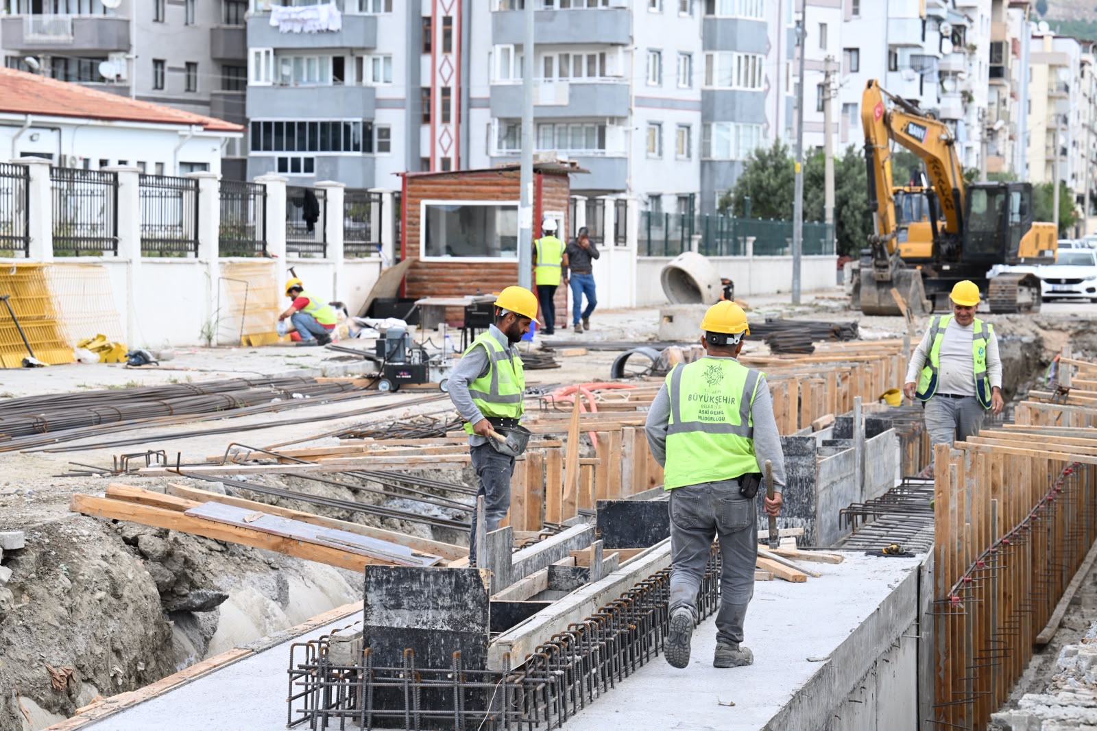 Başkan Çerçioğlu’nun çalışmalarıyla Söke’nin altyapısı güçleniyor