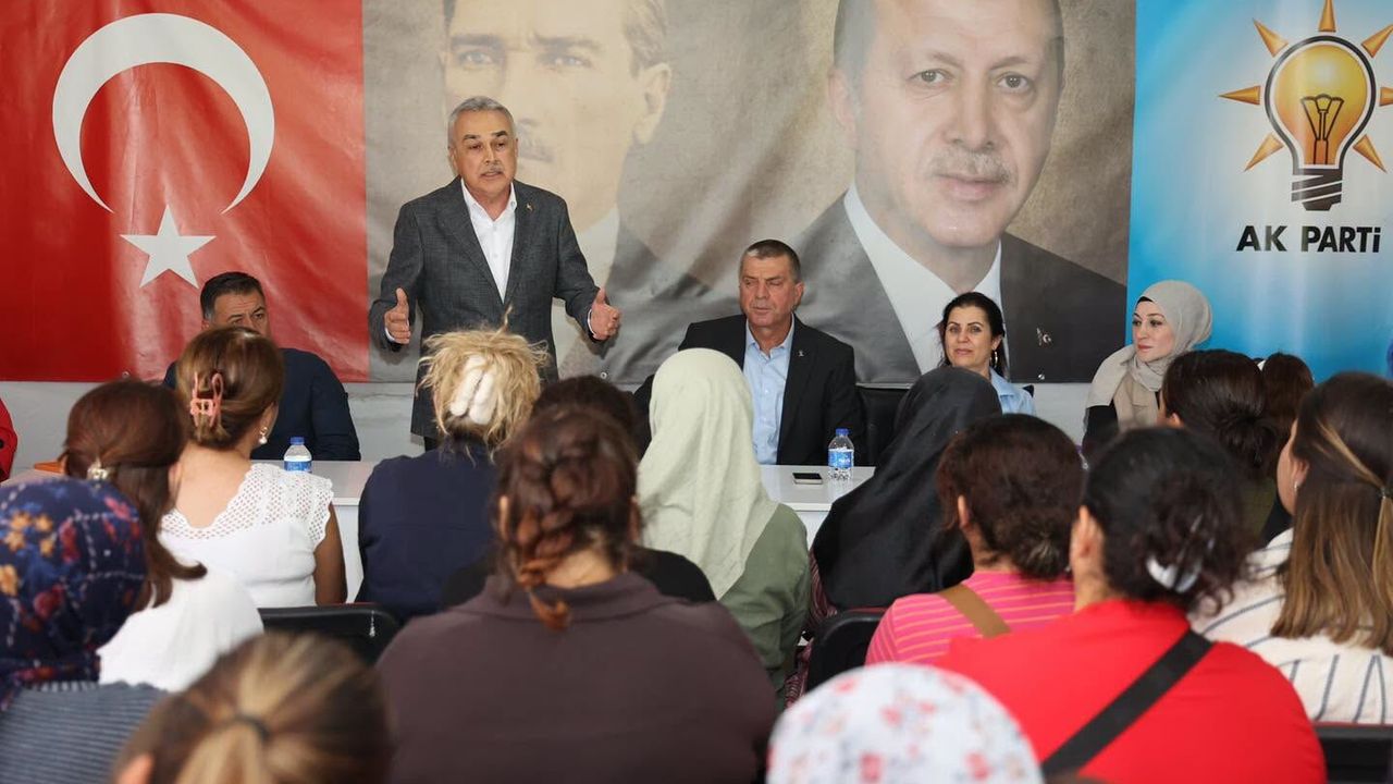 AK Partili Savaş Ödemiş’de partililerle buluştu