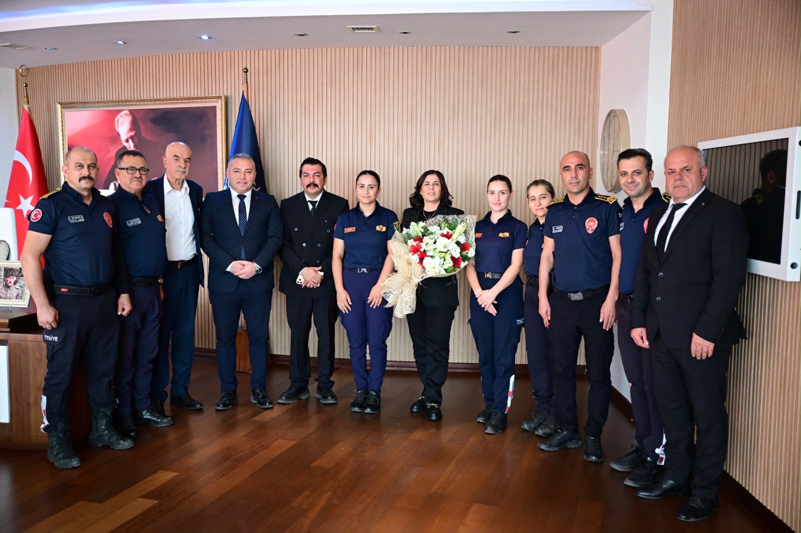 Başkan Çerçioğlu İtfaiye Haftası’nı kutladı