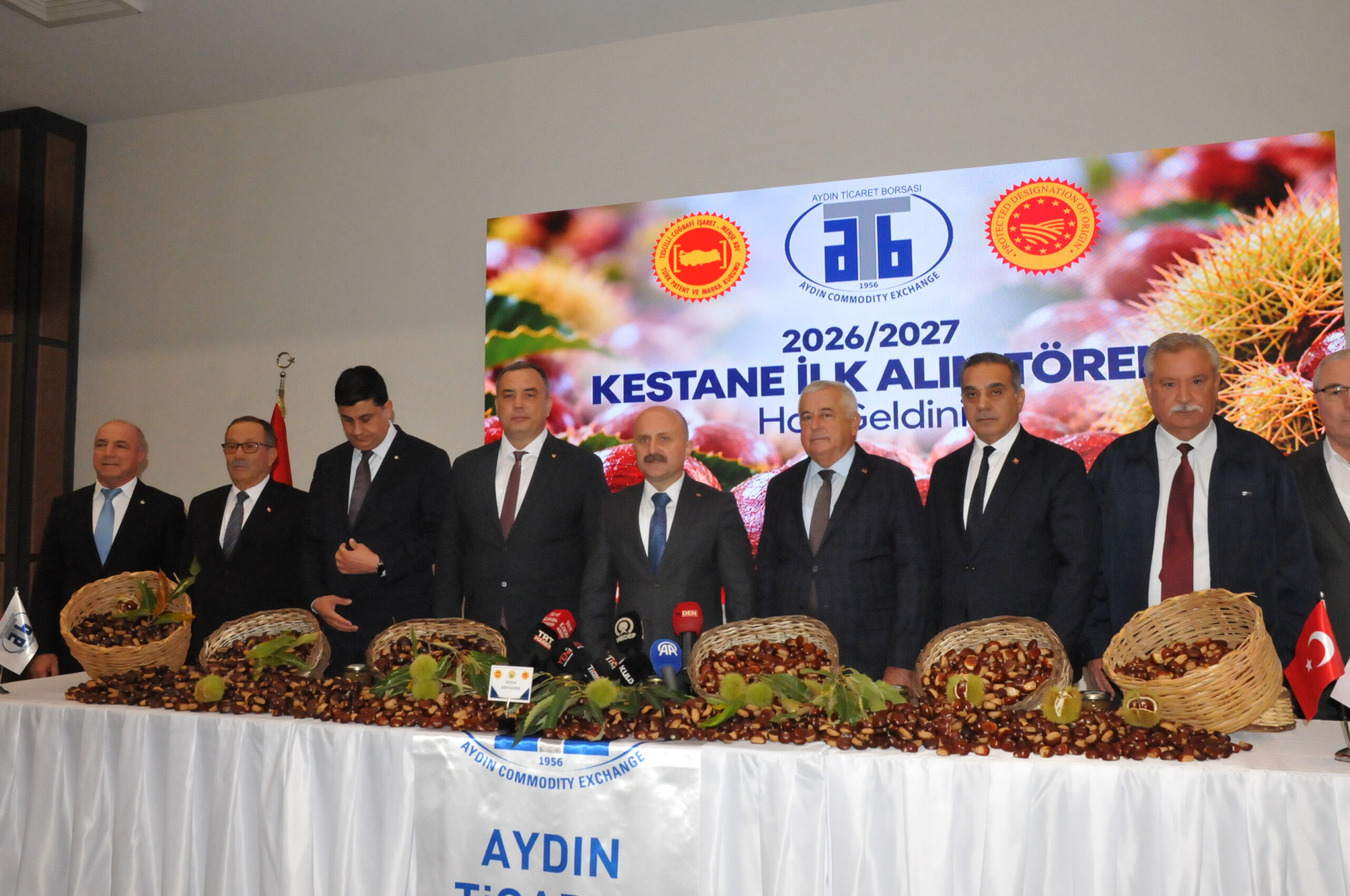 Aydın’da kestane sezonu 600 lirayla açıldı