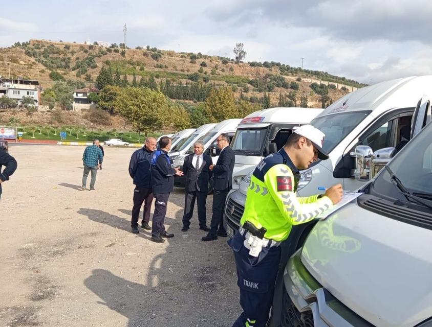 Aydın’da okul servisleri denetlendi