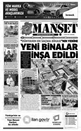 KAHRAMANMARAŞ MANŞET