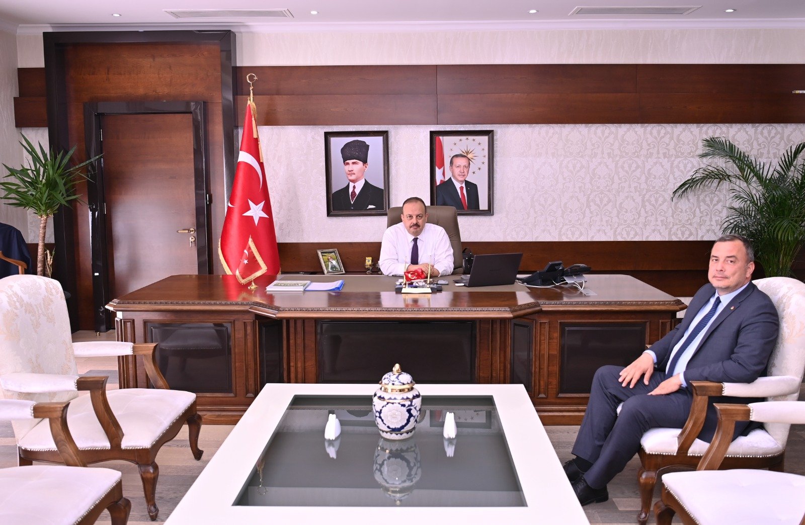 ATB Başkanı Çondur, Vali Canbolat’ı fuara davet etti