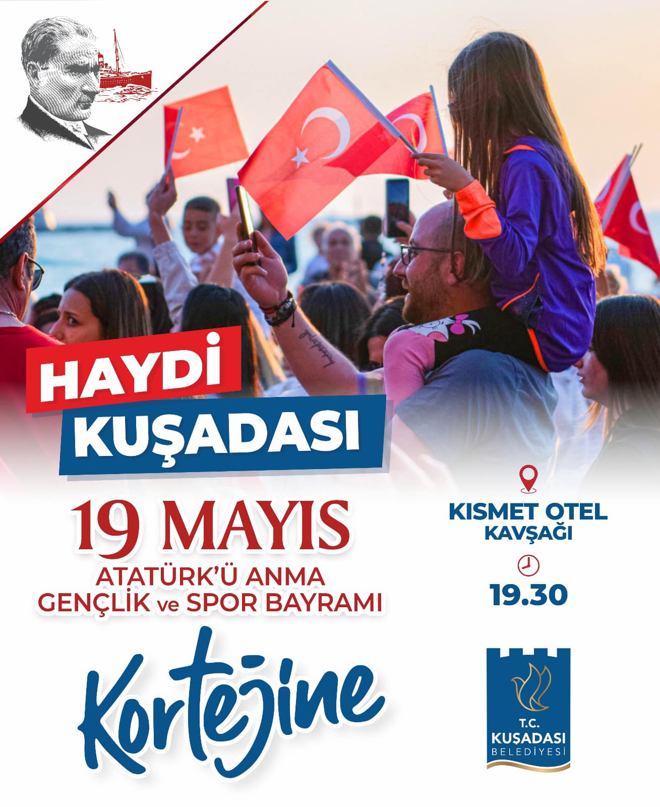 19 Mayıs gençlik ve spor bayramı Kuşadası’nda coşkuyla kutlanacak