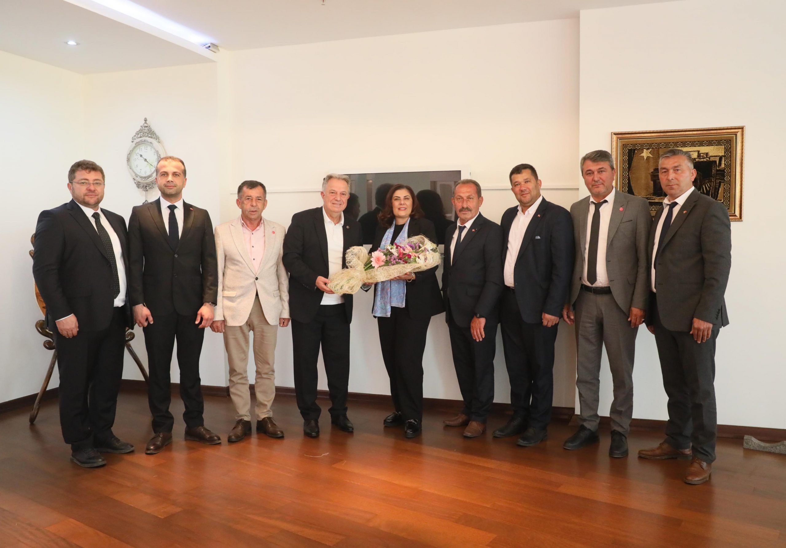 Başkan Büyükyapıcı’dan Başkan Çerçioğlu’na ziyaret