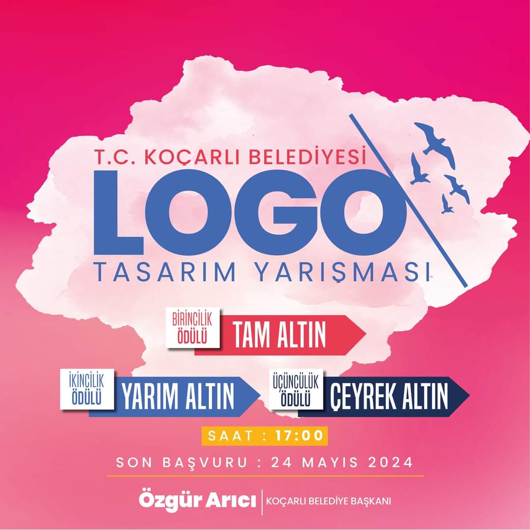Koçarlı Belediyesi ödüllü logo yarışması düzenliyor