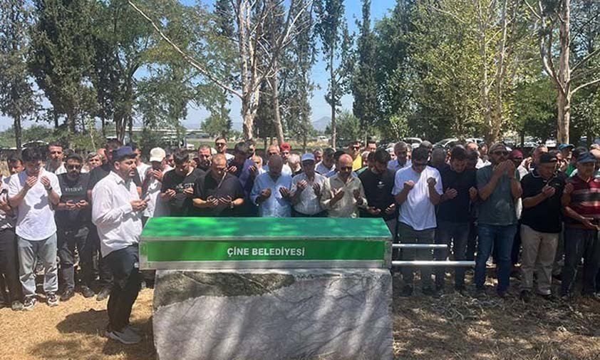 Çine’de Muhtar Karabulut son yolculuğuna uğurlandı