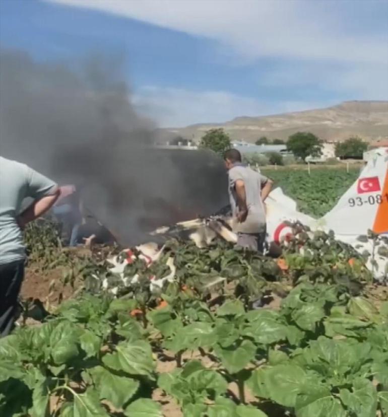 Kayseri’de eğitim uçağı düştü! MSB acı haberi duyurdu: 2 pilot şehit oldu