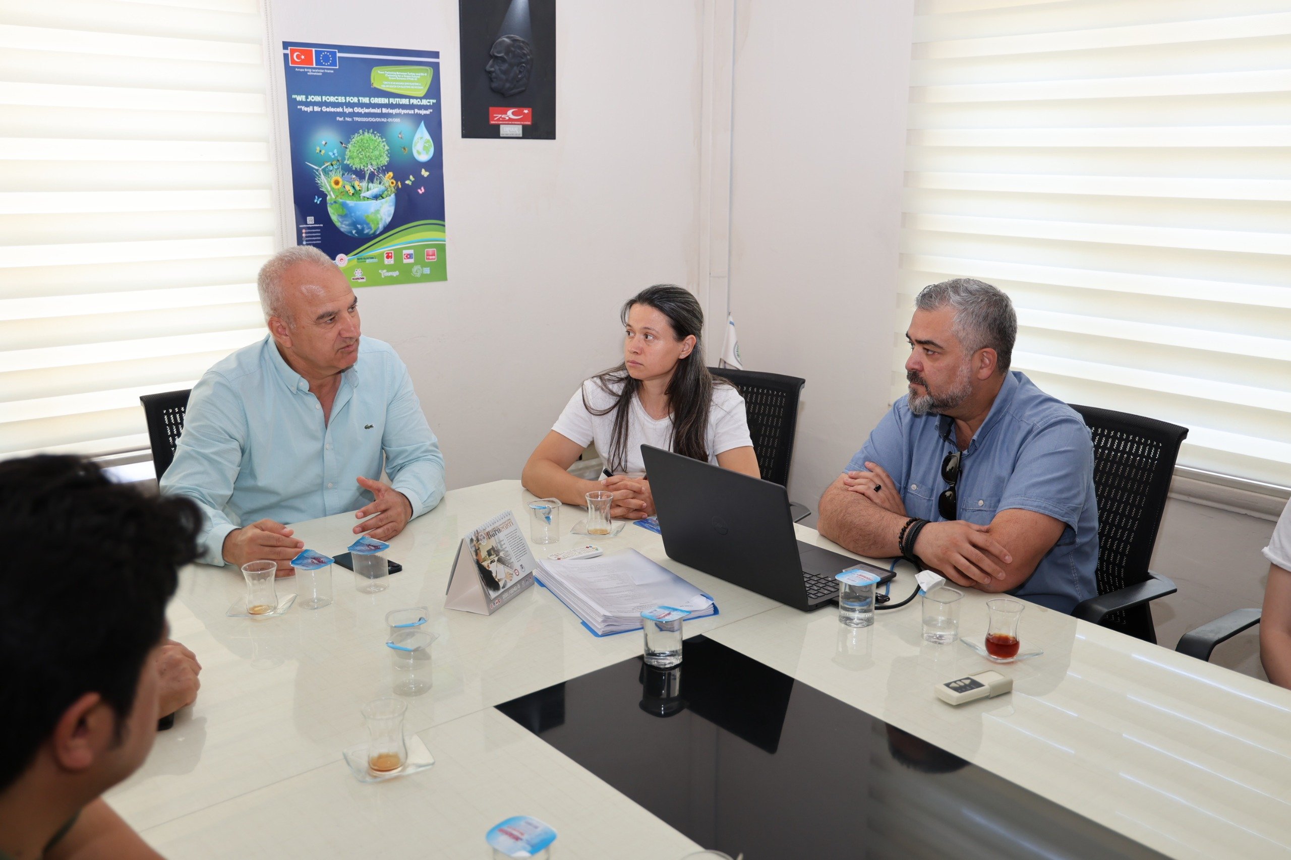 Başkan Kıvrak, kentsel iyileştirme projesine yönelik toplantıyı gerçekleştirdi