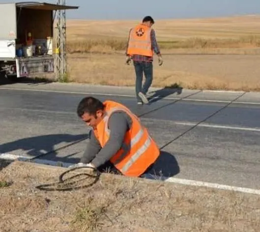 Didim’deki ölüm kavşağında araç sayımına başlandı