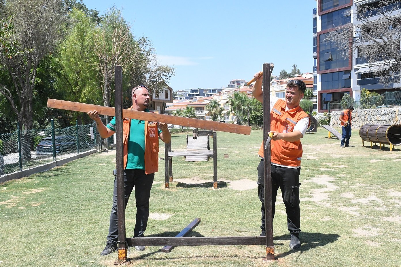 Can dostların parklarına özel bakım