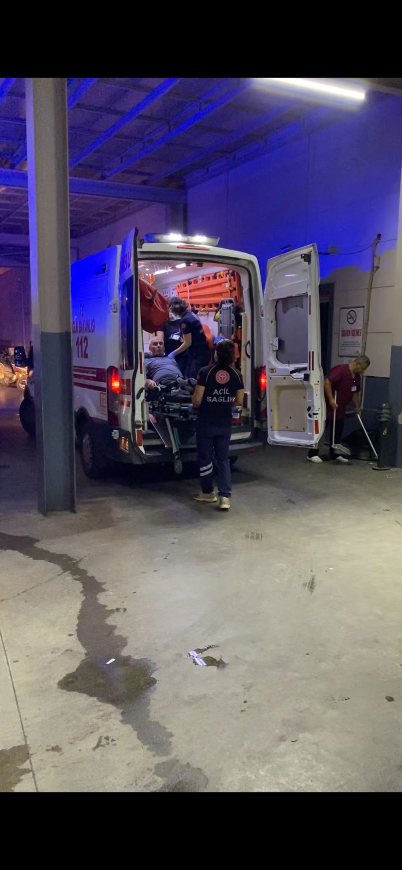 Otoyol işçileri zehirlendi