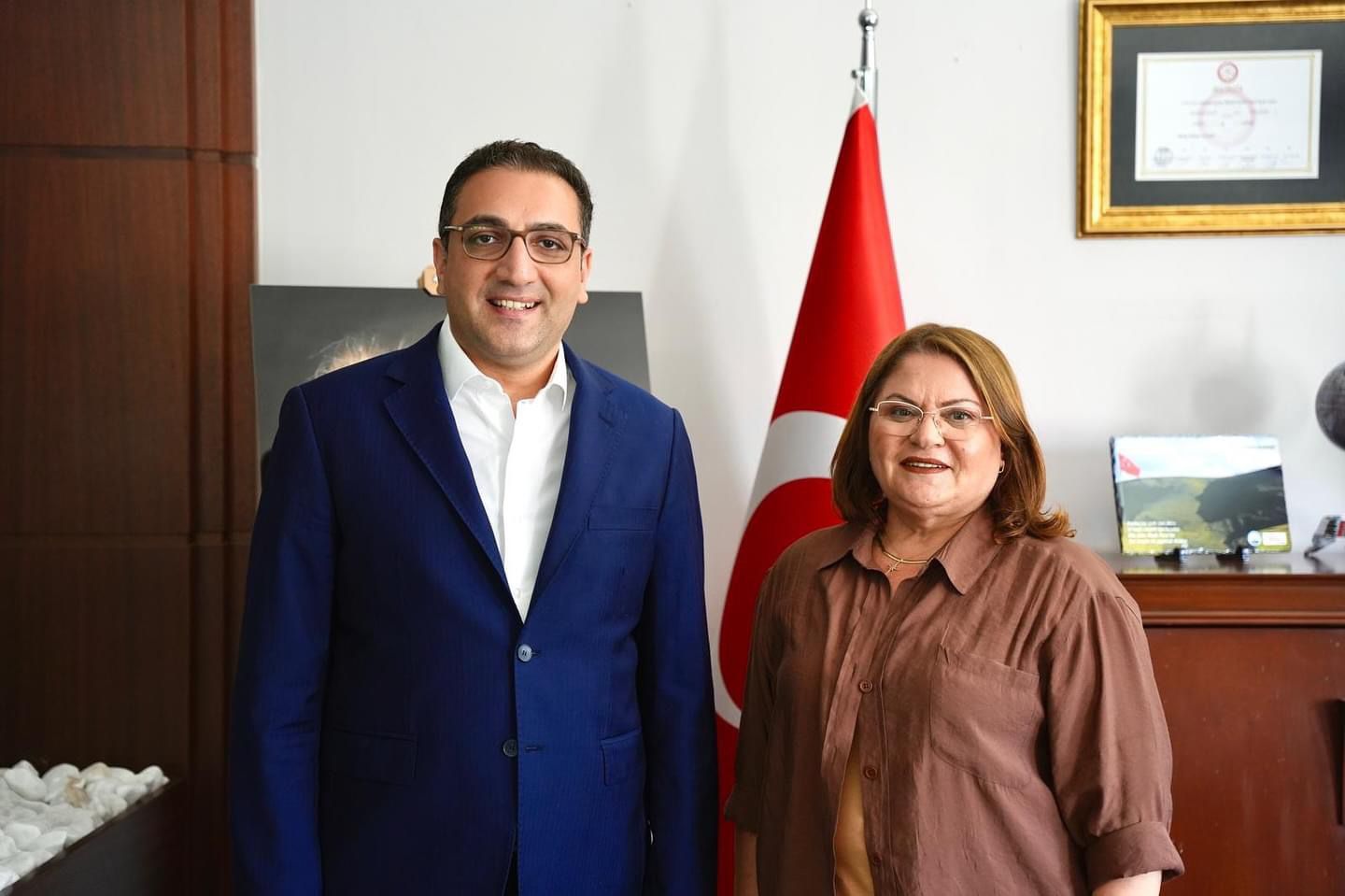 Başkan Yiğit’ten, Başkan Gençay’a ziyaret
