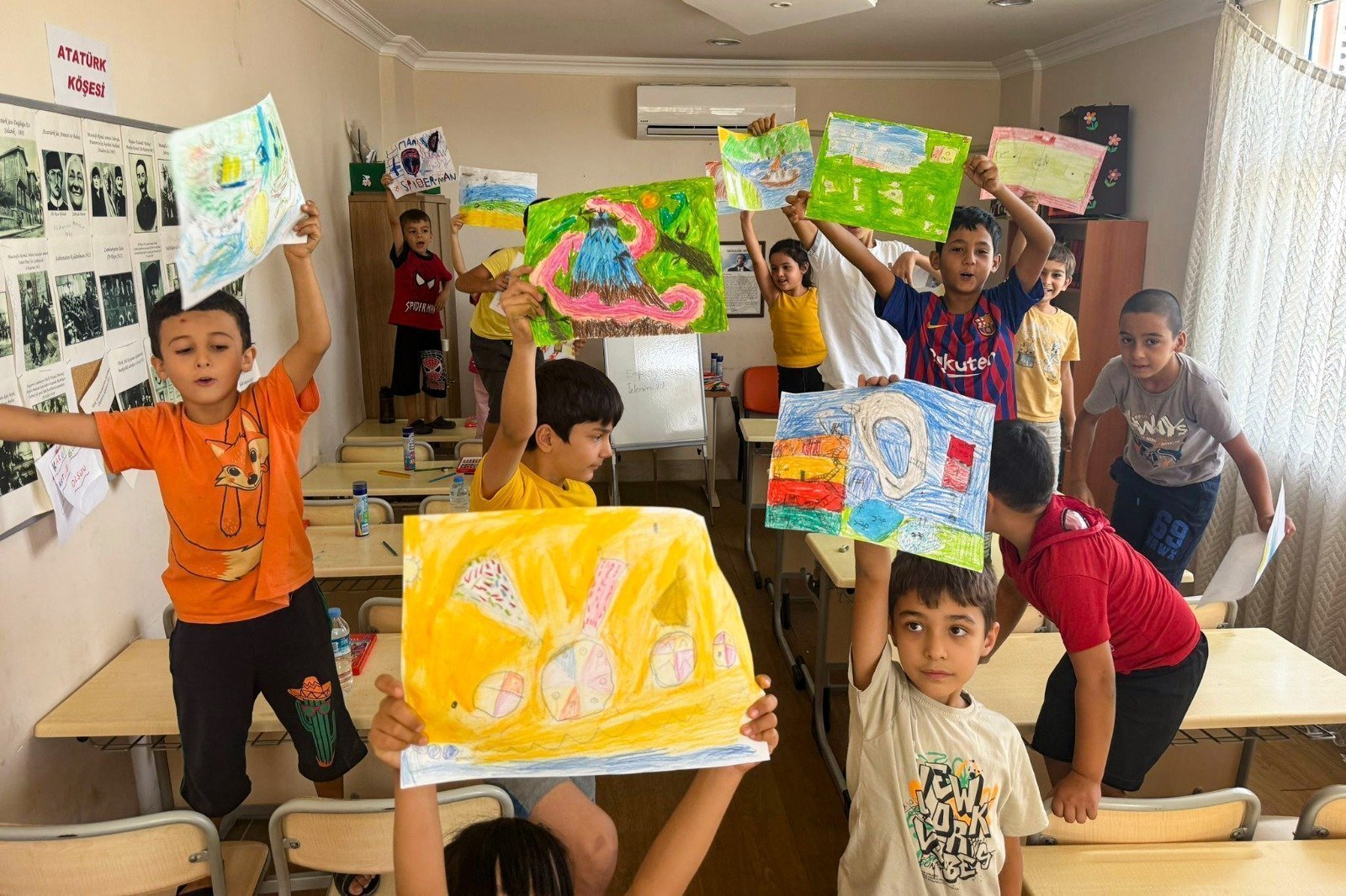 Efeler Belediyesi’nden çocuklara sanat atölyesi