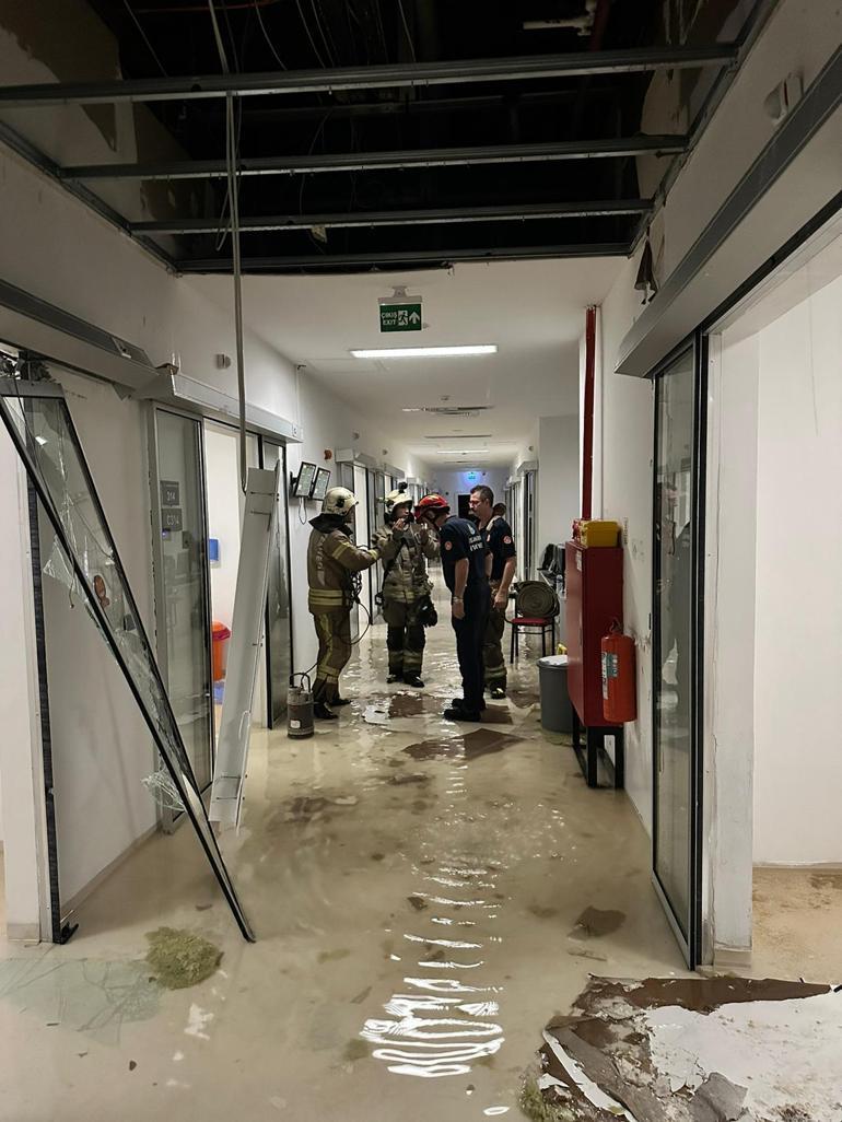Yenidoğan ünitesinin tavanı çöktü, 1 bebek yaşamını yitirdi