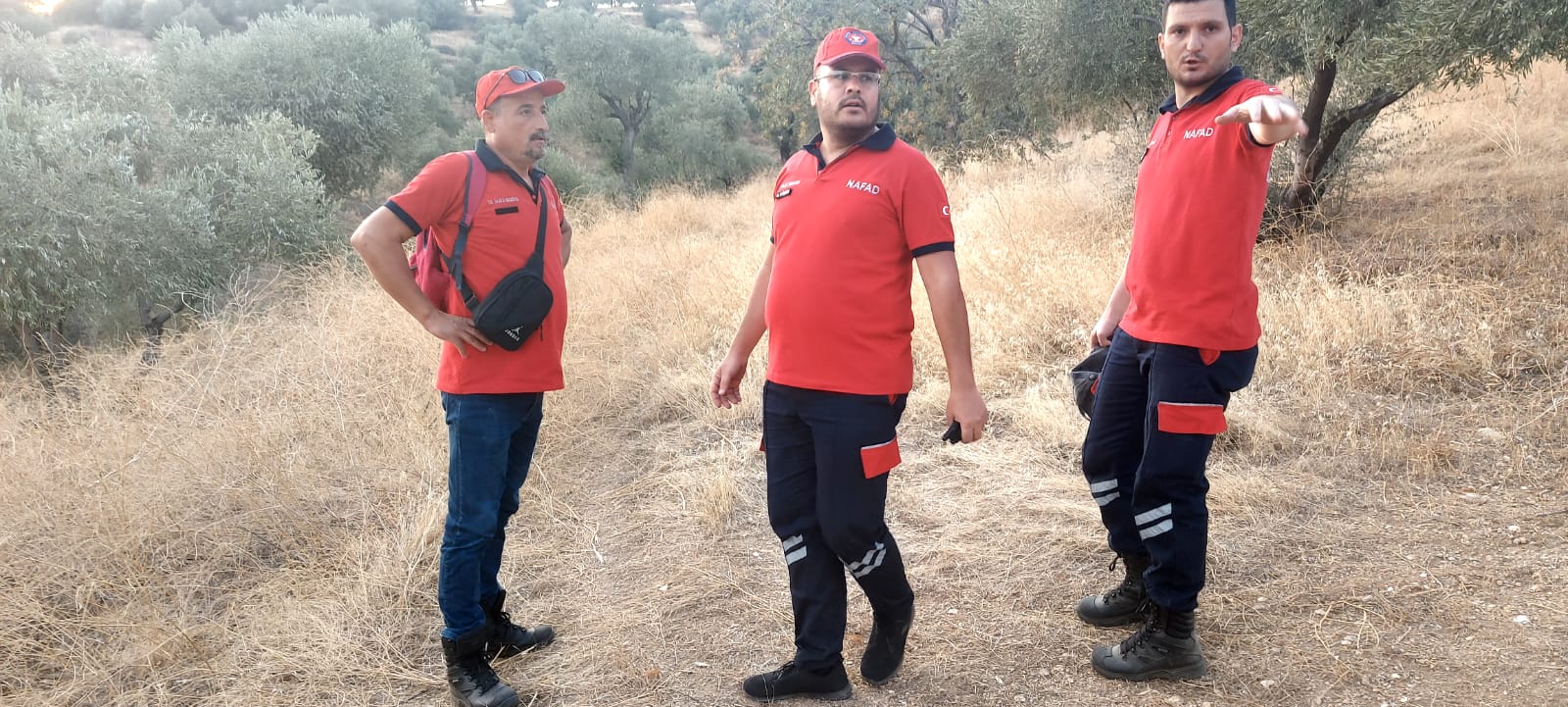 Nazilli’deki kayıp şahsın arama çalışmalarına NAFAD desteği