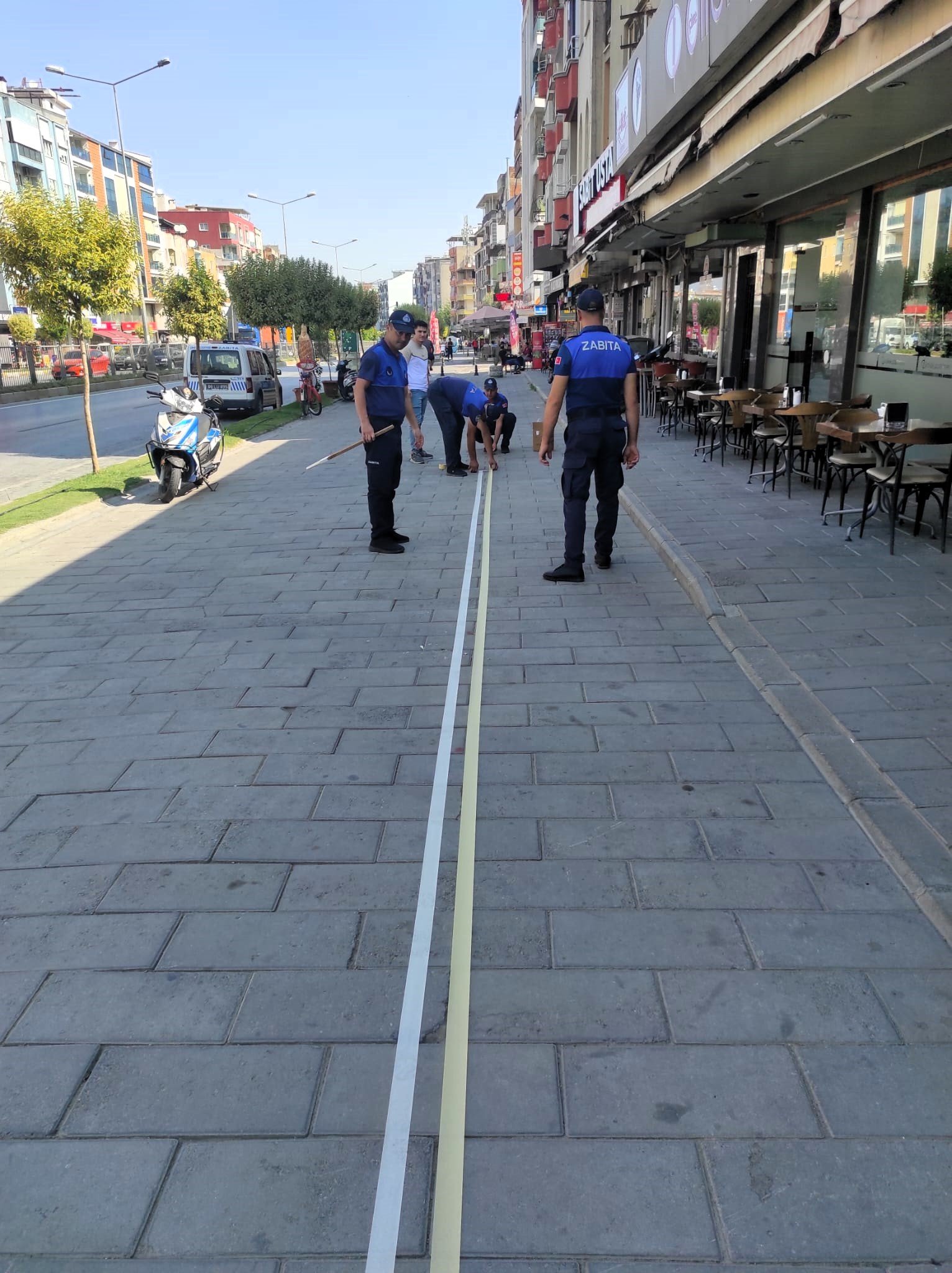 Çine’de “Kaldırımlar yayaların” uygulaması hayata geçiyor