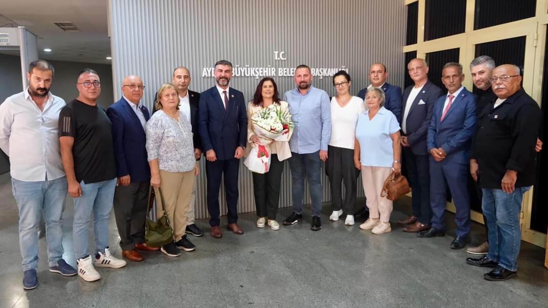 Başkan Çerçioğlu’na Cumhuriyet Halk Partisi Didim İlçe örgütü’nden ziyaret