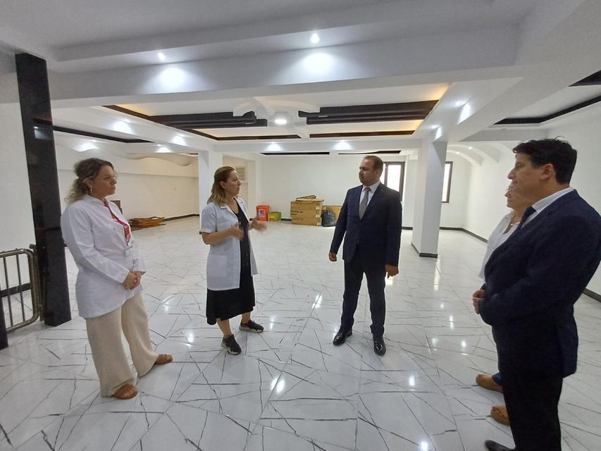 Şenkul sağlık merkezlerine ziyaret etti