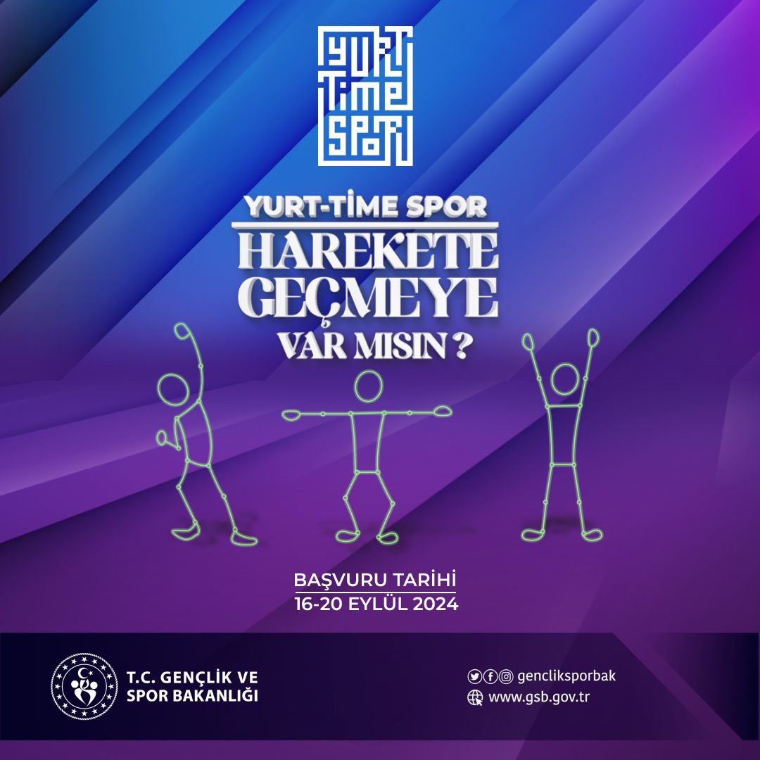 Yurt- Time Spor Projesi başladı