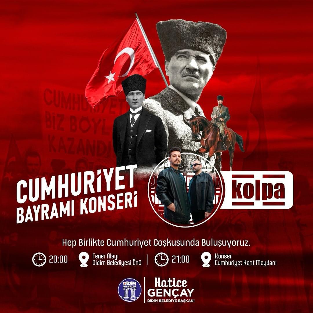Didim’de 29 Ekim Cumhuriyet Bayramı coşku ile kutlanacak