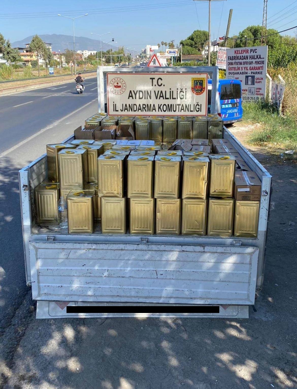 Aydın jandarmasından sahte bal operasyonu