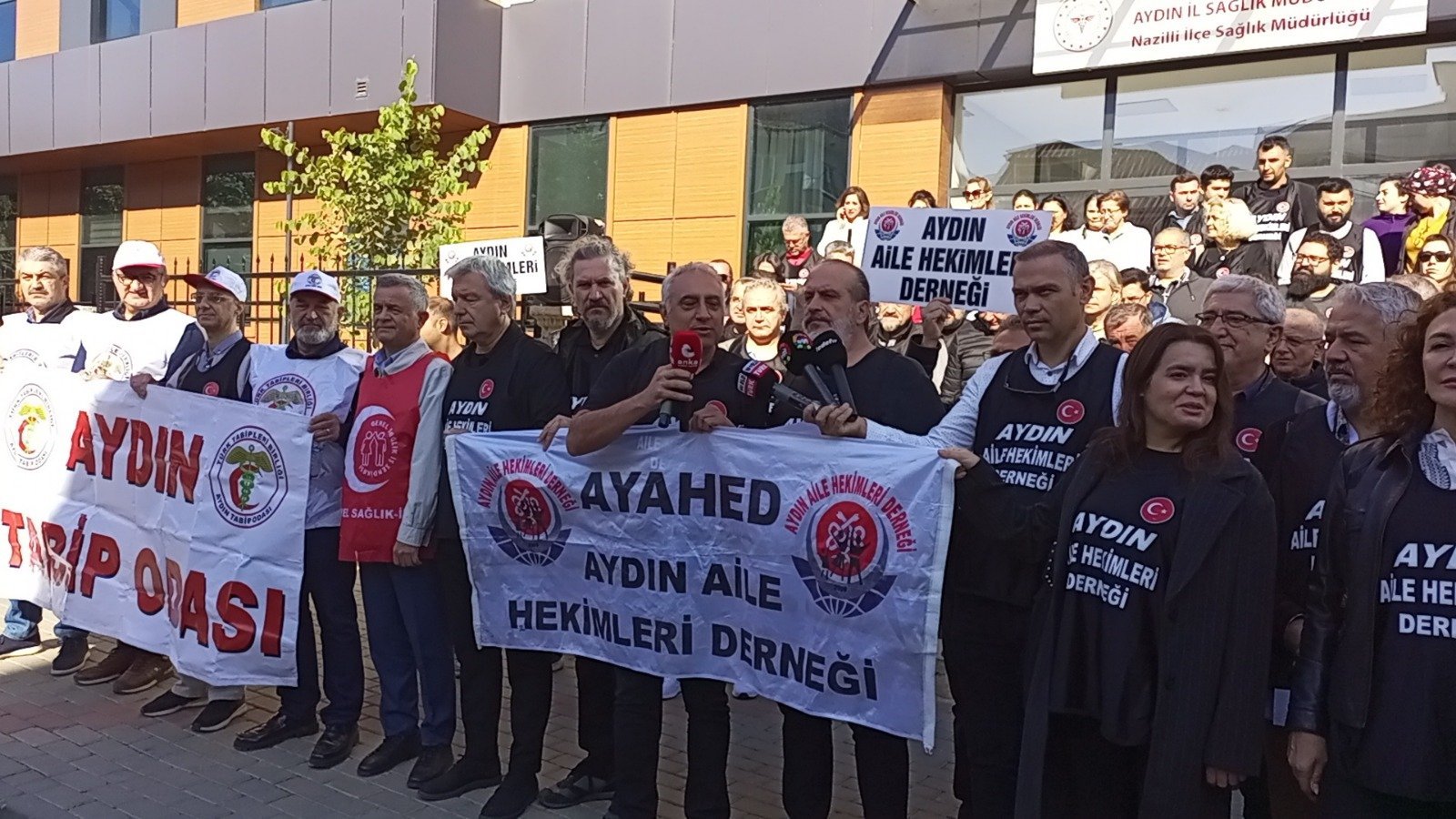 Nazilli’de doktorlar 3 gün iş bıraktı
