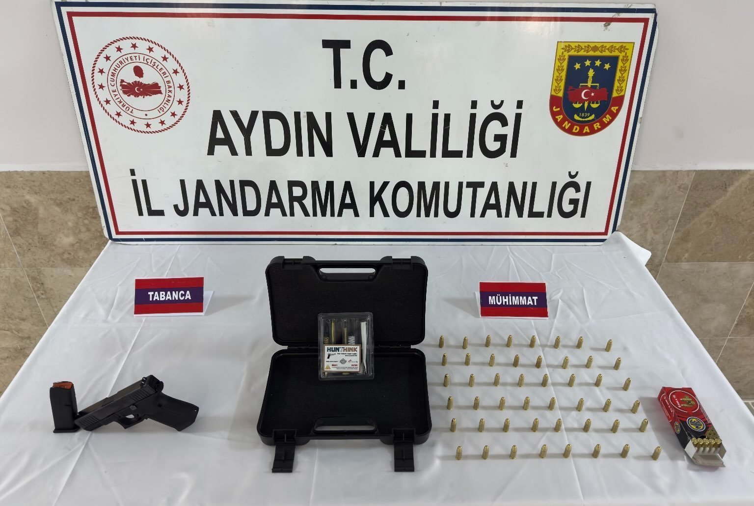 Nazilli’de silah kaçakçısı şüphelisi yakalandı