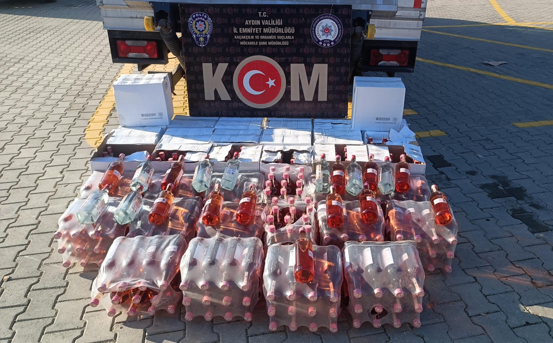 Aydın polisi sahte içki satanların korkulu rüyası