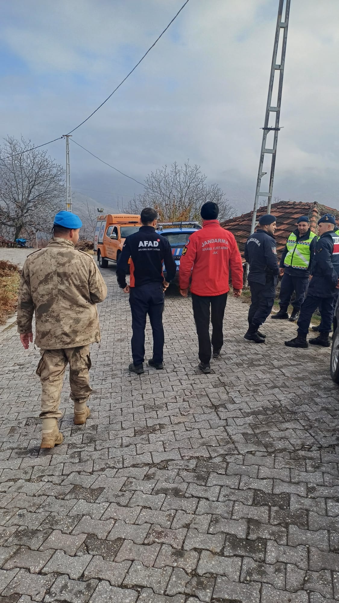 Kayıp olan şahıs, dere yatağında sağ olarak bulundu