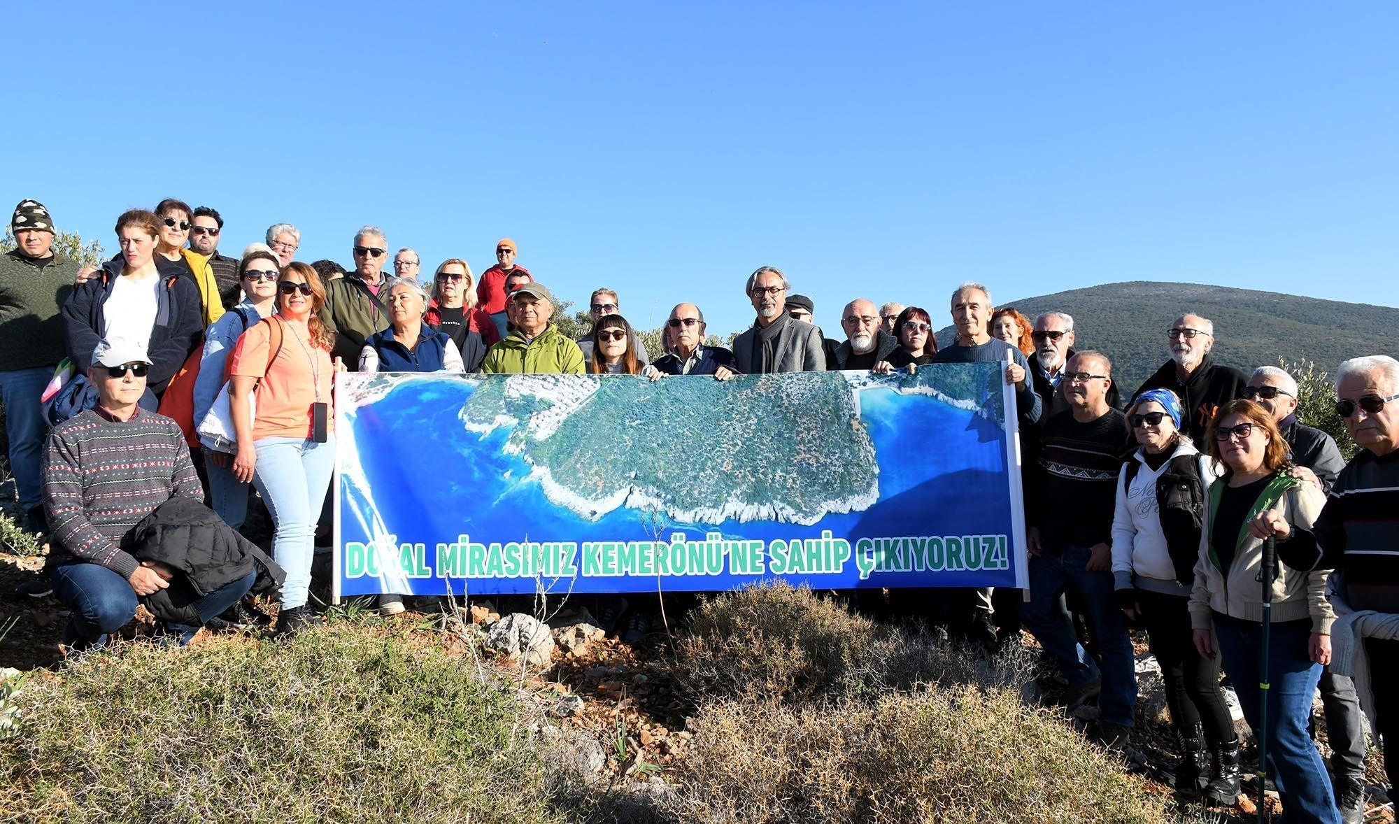 Kuşadası’nda çevreciler Kemerönü’nü korumada kararlı