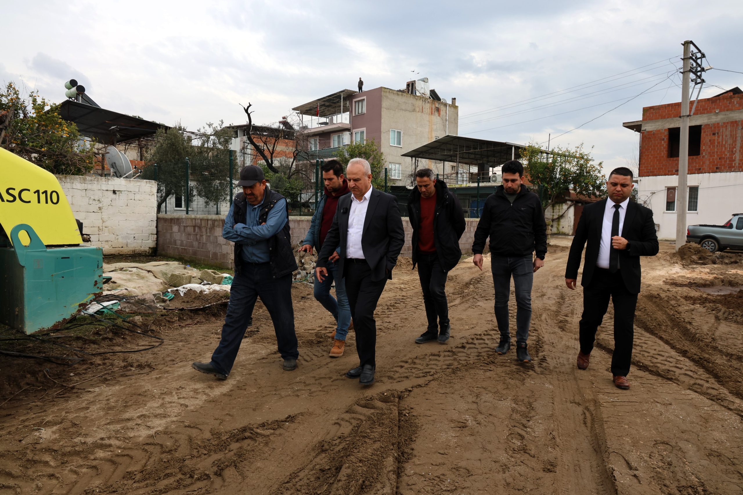 Çine’de yaşam kalitesi artıyor: Parken taşı döşeme çalışmaları hızla devam ediyor