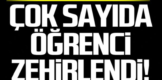 Aydın’da çok sayıda üniversite öğrencisi zehirlendi