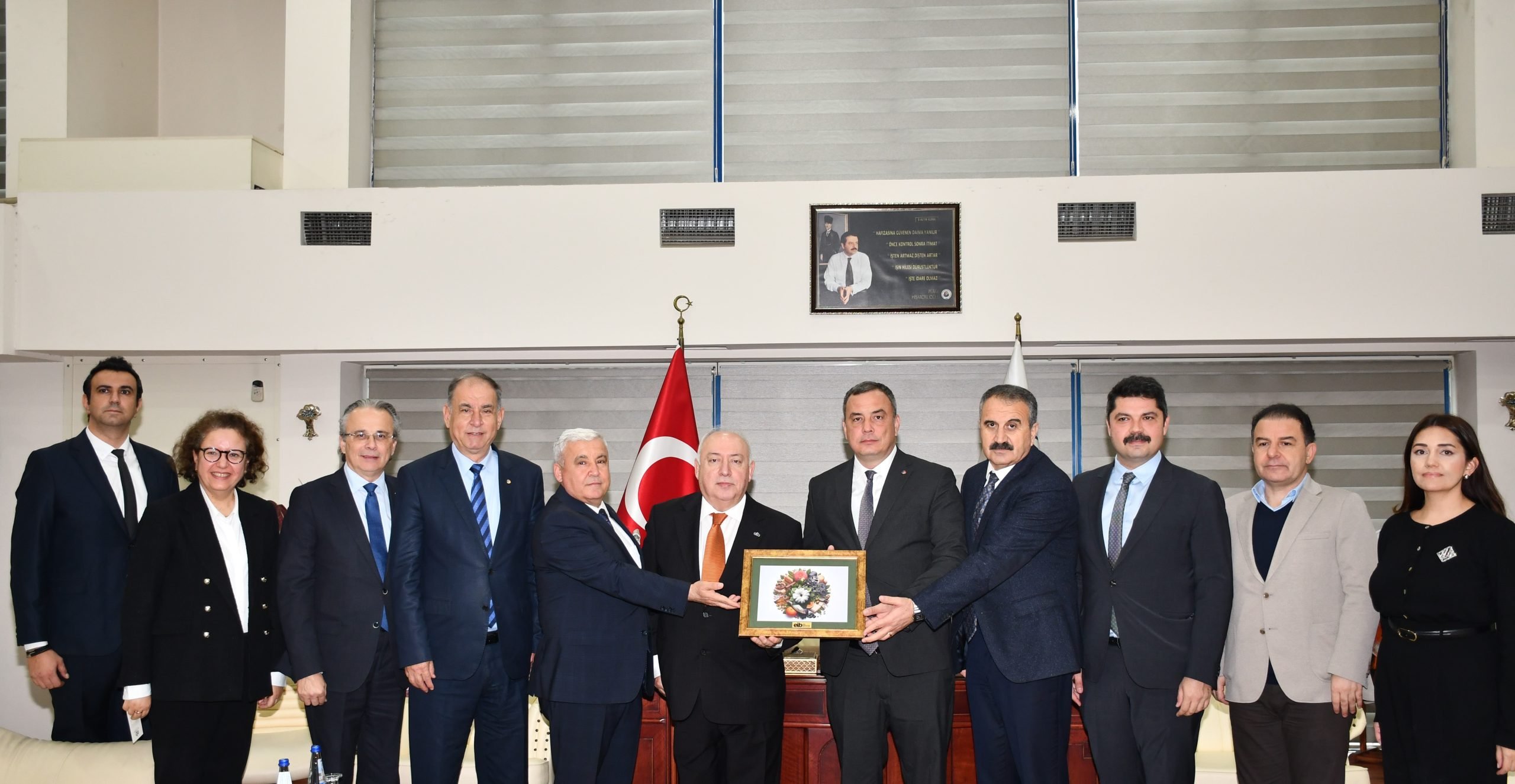 Aydın Ticaret Borsası’nda Ege İhracatçı Birlikleri iş dünyası buluşmaları Aydın toplantısı  gerçekleşti