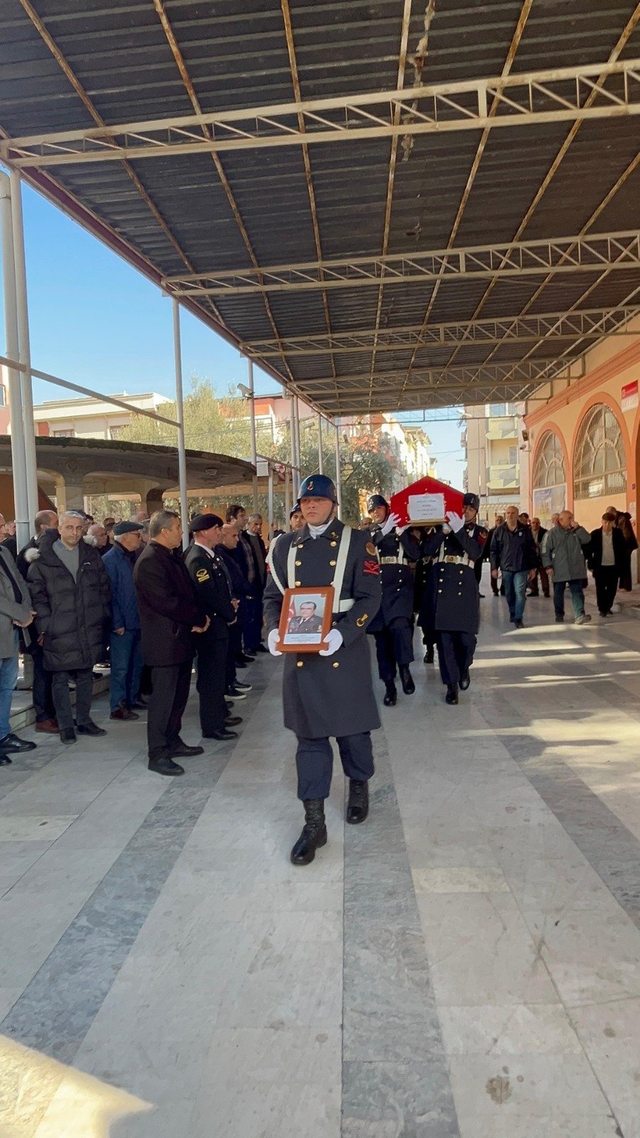 Nazilli’de emekli Astsubay son yolculuğuna uğurlandı