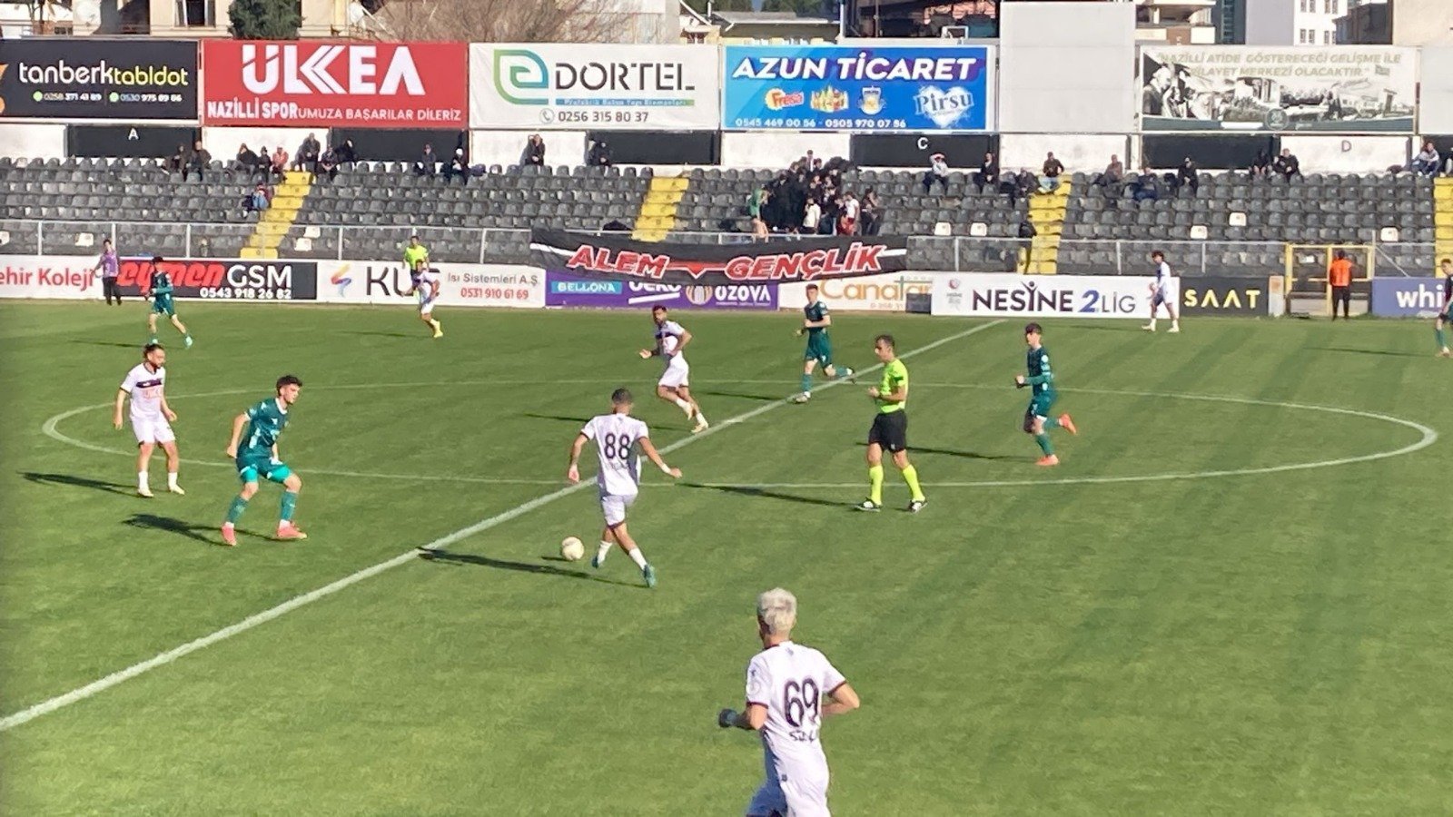 ÜLKEA NAZİLLİSPOR: 4    GİRESUNSPOR : 2