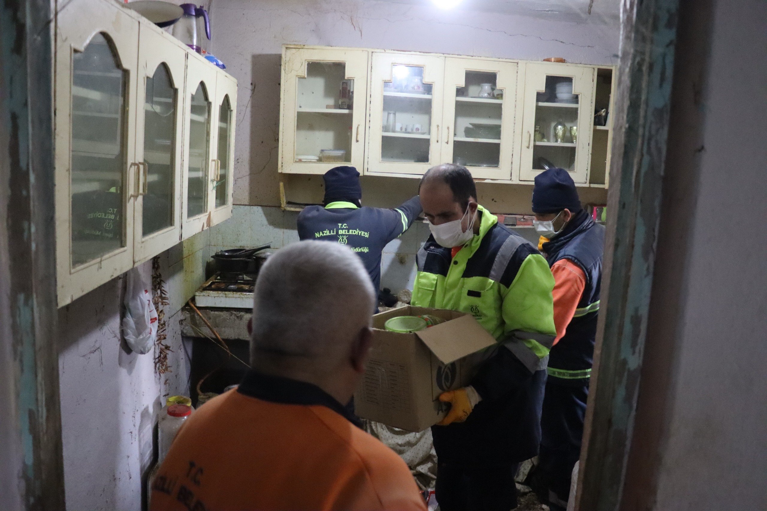 Nazilli’de bir çöp ev operasyonu daha