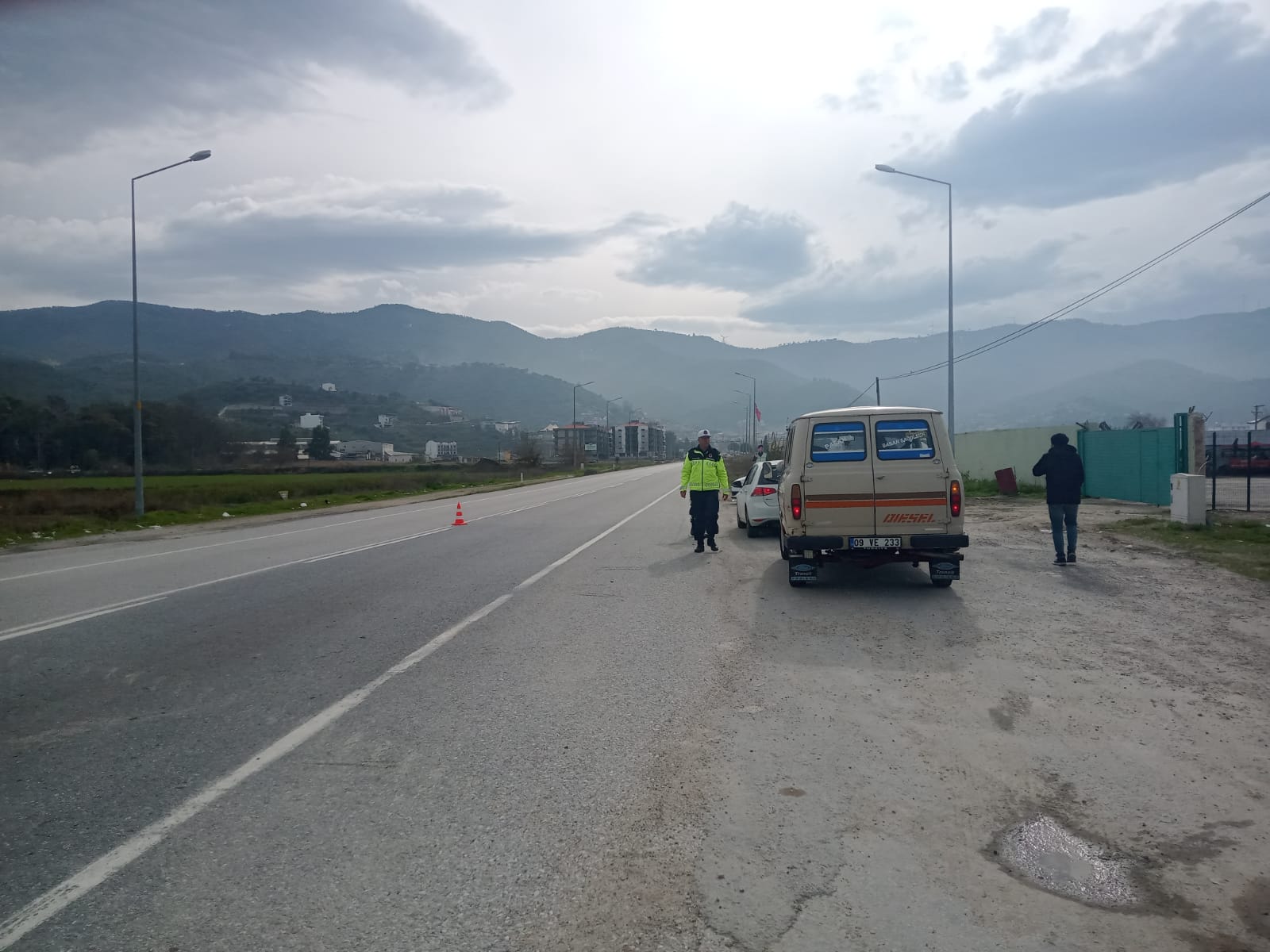 Aydın’da Mikro İHA destekli trafik denetimi