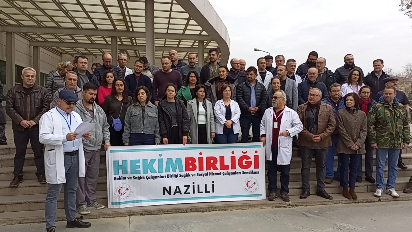 Nazilli’de hekimler iş bıraktı