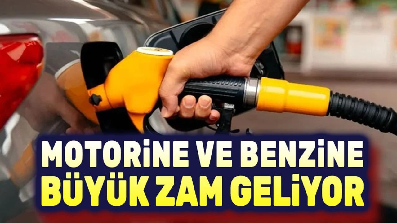 Motorine ve benzine büyük zam bekleniyor!..